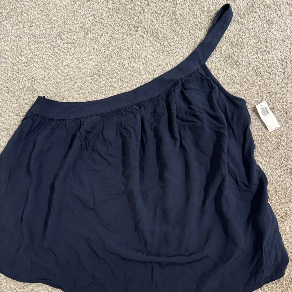 Women's one shoulder tank top